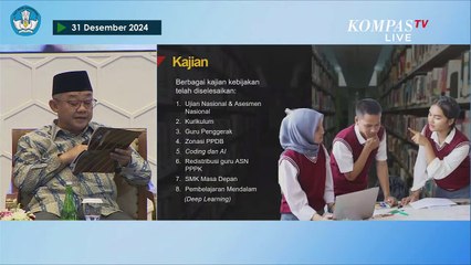 Mendikdasmen Abdul Mu'ti Ungkap Kajian UN hingga Sistem Zonasi PPDB Telah Selesai