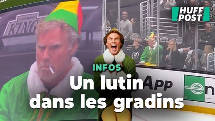 Le déguisement de Will Ferrell en plein match de hockey n’est pas passé inaperçu