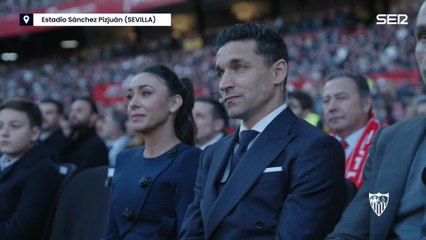 La despedida de Jesús Navas en el Sánchez Pizjuán