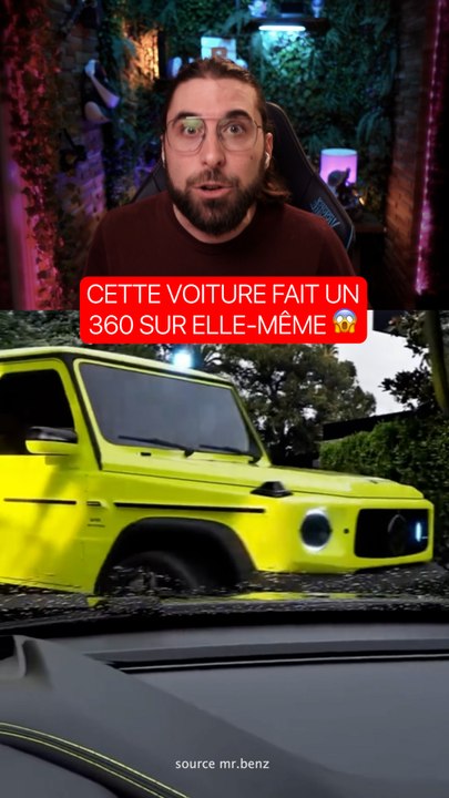 CETTE VOITURE FAIT UN 360 SUR ELLE-MÊME😱