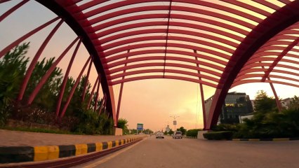 Sunset in Gulberg Greens Islamabad