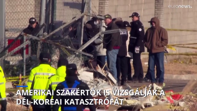 Amerikai szakértők is vizsgálják a dél-koreai repülőgép-balesetet