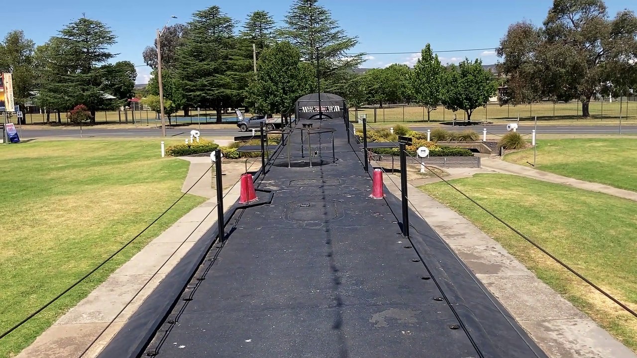 Topside of a WW1 Submarine