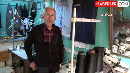 Nazilli'de Terzilik Yapan Hüseyin Özdemir, Alım Gücünün Düşüşünü Gözler Önüne Serdi