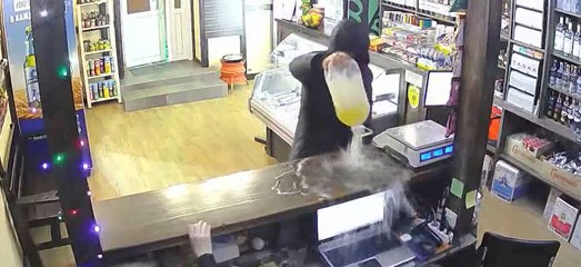 A man walked into a Russian 24-hour bar and torched it