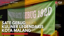 Sate Gebug Kuliner Legendaris Kota Malang