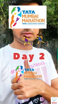 Tata mumbai marathon training day 2 | tata mumbai marathon | running tips | how to practice marathon