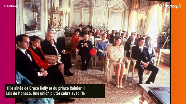 Mariage de Caroline de Monaco et Stefano Casiraghi : cette robe originale, loin des clichés royaux, que la princesse a porté