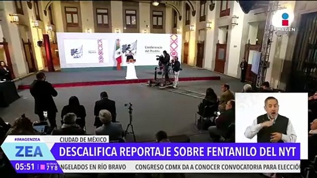Claudia Sheinbaum descalifica el reportaje de The New York Times sobre el fentanilo