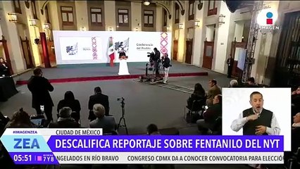 Claudia Sheinbaum descalifica el reportaje de The New York Times sobre el fentanilo