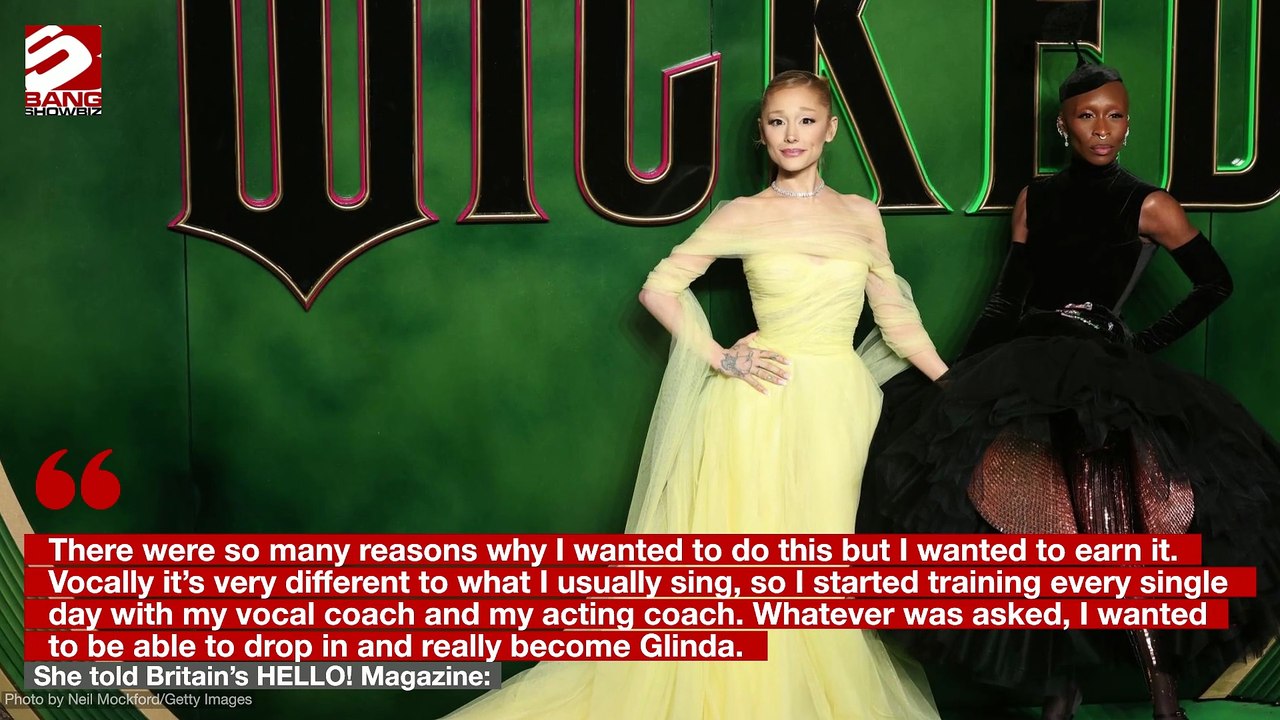 Ariana Grande thinks she’d have “ended up in an insane asylum” if she hadn’t done so much preparation for ‘Wicked’