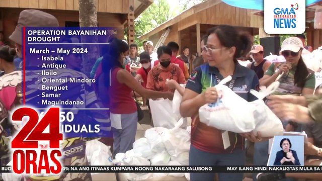 GMA Kapuso Foundation, umagapay sa mga Pilipino sa gitna ng mga bagyo at iba pang unos ngayong 2024 | 24 Oras