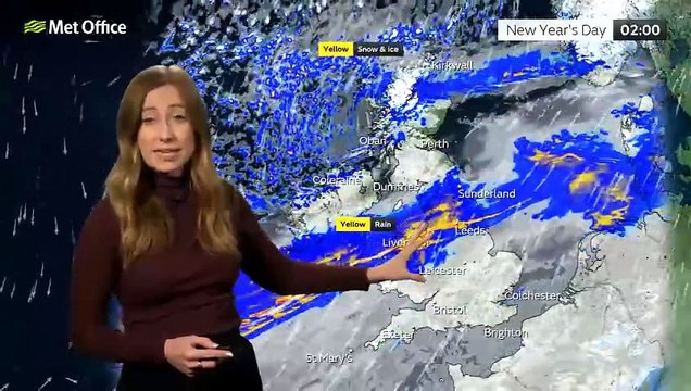 Met Office Tuesday Afternoon Weather Forecast 31/12/2024