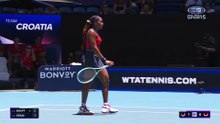 Coco Gauff (USA) v Donna Vekic (CRO) - United Cup Highlights _ Wide World of Sports
