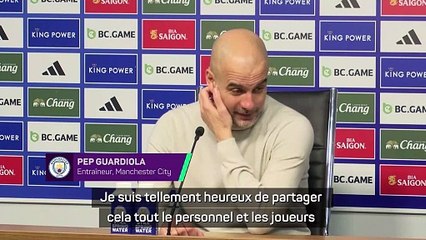 Guardiola : "Beaucoup de choses resteront dans les mémoires"