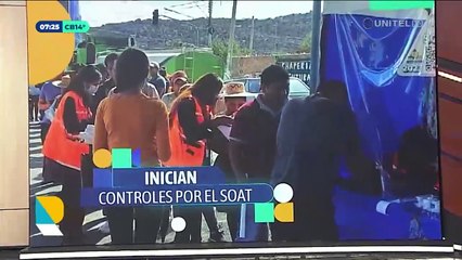 Se activan los controles por el SOAT y la inspección vehicular