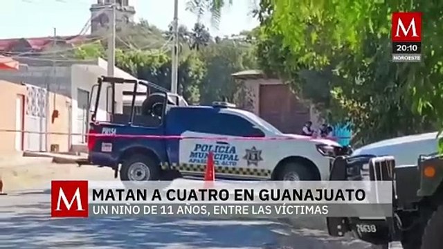 Balacera en Apaseo el Alto, Guanajuato, deja al menos 4 muertos y 3 heridos
