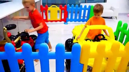 Vlad and Nikita - funny stories with Toys