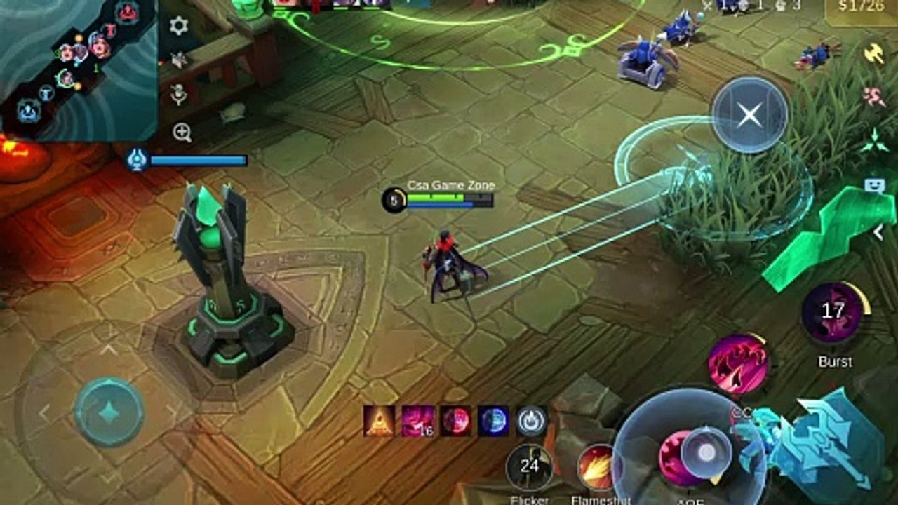 "Clash, conquer, and dominate! Witness the thrill of 5v5 Brawl mode in Mobile Legends!"