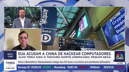 EUA acusam China de hackear computadores do Tesouro; Marcus Vinicius de Freitas analisa