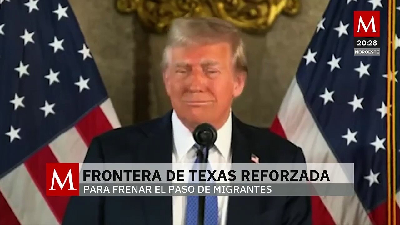 Guardias nacionales impiden el paso a migrantes que van a EU