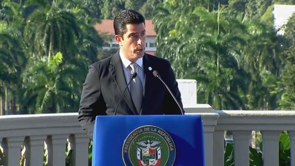 Discurso del ministro del Canal en los 25 años de la reversión