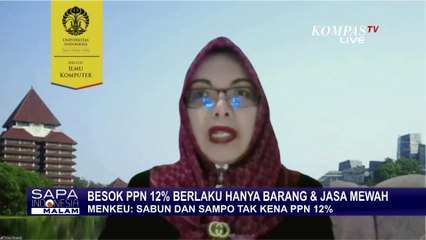 [FULL] Kupas Tuntas Pemberlakuan PPN 12% per 1 Januari: Hanya Barang Mewah? Ini Kata DPR
