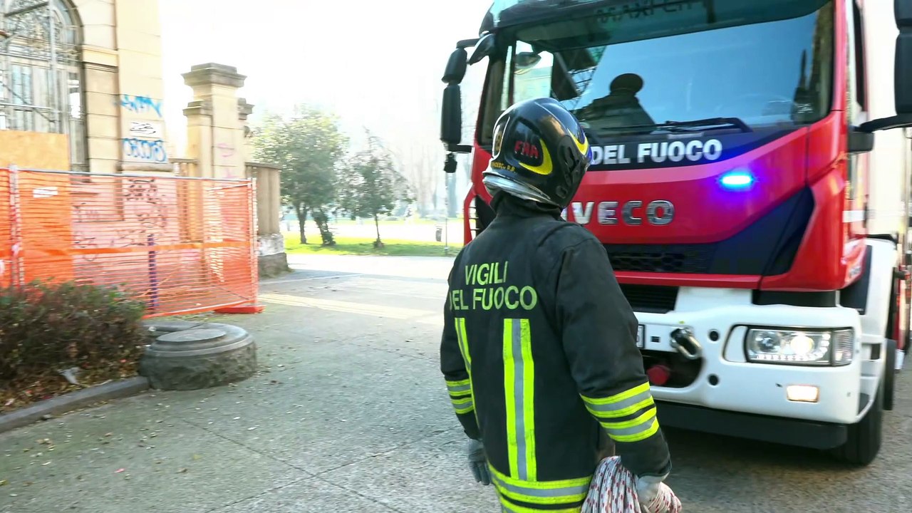 Incendio al Politecnico