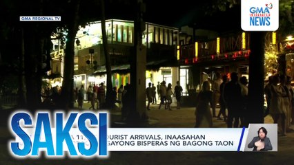 Nasa 11,00 tourist arrivals, inaasahan sa Boracay ngayong bisperas ng Bagong Taon | Saksi
