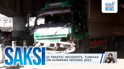 Kaso ng road traffic incidents, tumaas ngayong taon kumpara noong 2023 | Saksi