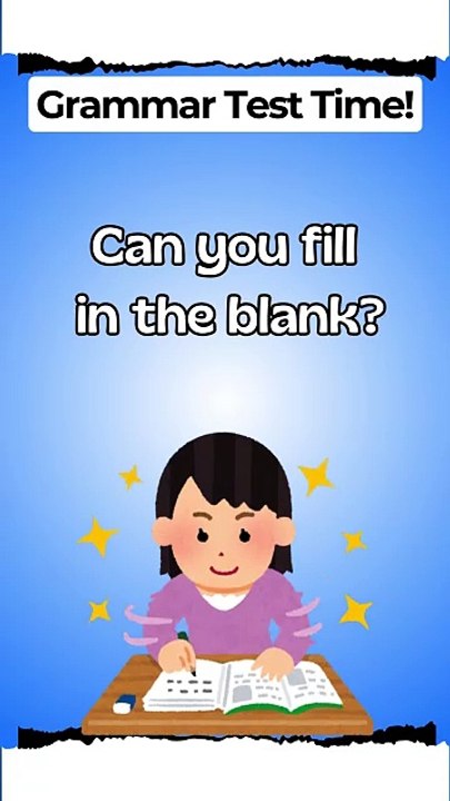 Test Your Grammar: Fill in the Blank - Present Continuous Challenge! #shorts #11 #learning
