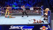 Asuka & Naomi vs. Mandy Rose & Sonya Deville SmackDown LIVE, Sept. 25, 2018