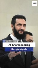 Al-Sharaa sending the right signals