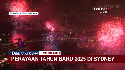 Happy New Year! Beginilah Suasana Perayaan Tahun Baru 2025 di Kota Sydney Australia