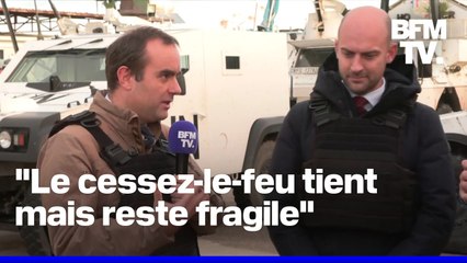 L'interview en intégralité de Sébastien Lecornu et Jean-Noël Barrot au Liban