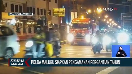 Pengamanan Pergantian Tahun, Polda Maluku Siapkan Sejumlah Pola di Malam Tahun Baru