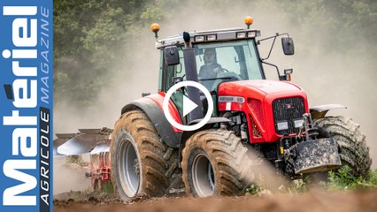 Massey Ferguson 8280 Xtra : une légende de traction au labour dans le Cher