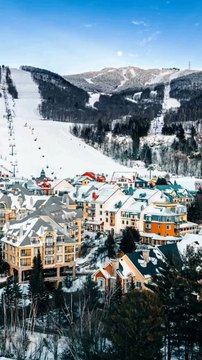SUPERBE STATION de ski du Mont Tremblant