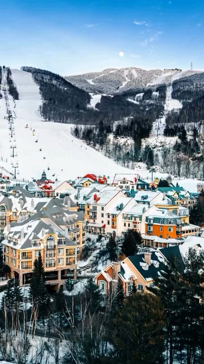 SUPERBE STATION de ski du Mont Tremblant