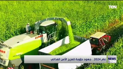 عام 2024.. جهود دؤوبة لتعزيز الأمن الغذائي