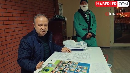 Kocaelispor'dan görülmemiş yeni yıl kutlaması