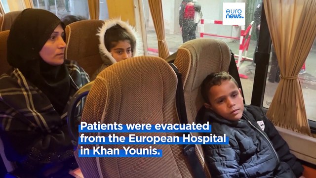 Dozens of injured and ill patients evacuated from Gaza for medical care