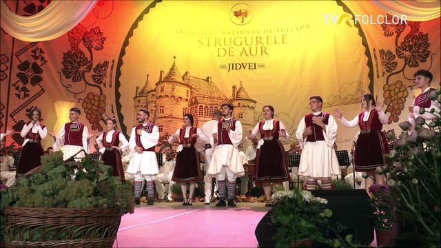 Ansamblul „Pilisterlu” - Joc aroman 2 (Fest. „Strugurele de aur”-Alba-Iulia-TVR FOLCLOR-16.12.2024)