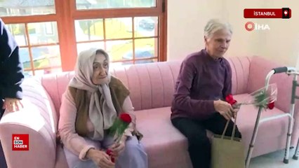 Cumhurbaşkanı Erdoğan'dan huzurevi ziyareti