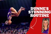 Olivia Dunne shines in a jaw dropping floor routine that has LSU Tigers gymnastics excited for 2025