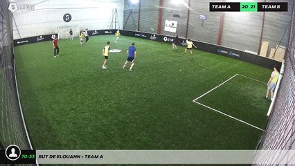 But de Elouann - Team A