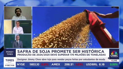 Safra da soja de 2024/25 promete ser histórica; gerente da Basf comenta