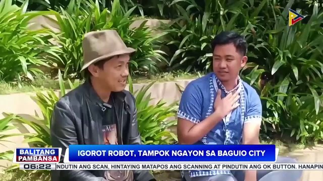 Igorot robot, tampok ngayon sa Baguio City