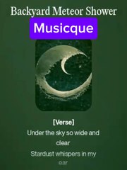 Music And Lyrics Backyard Meteor Shower - Musicque
