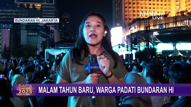 Detik-Detik Perayaan Tahun Baru 2025 di Jakarta, Tampilkan Pertunjukan Drone Spektakuler!